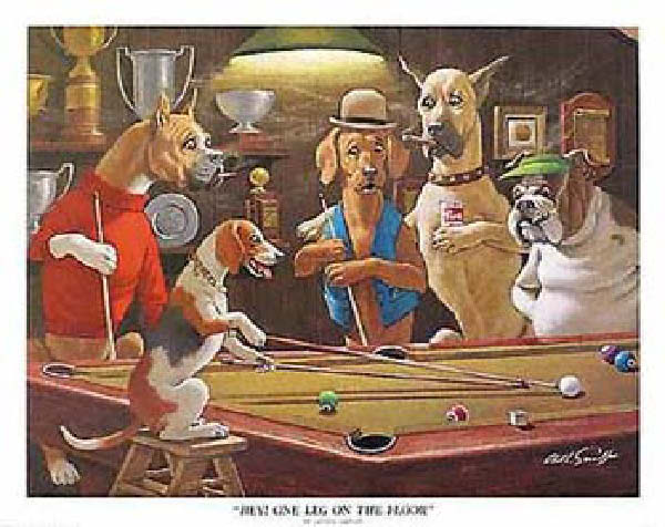 Dog joueurs - 1-humourenvrac